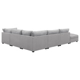 Cambria Grey 6-piece Modular Sectional Sofa - Ornate Home