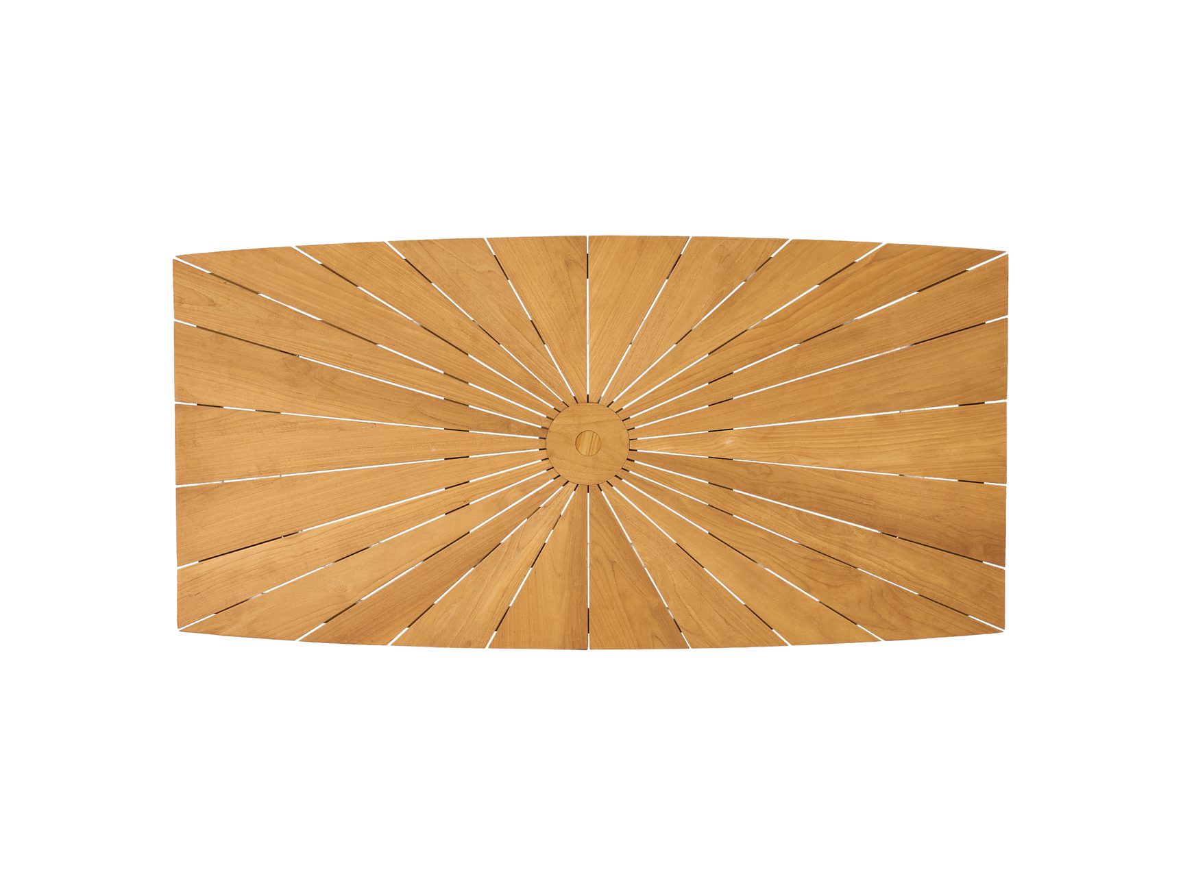 Cambria Rectangular Teak Outdoor Dining Table - Ornate Home