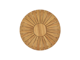 Cambria Round Teak Outdoor Dining Table - Ornate Home