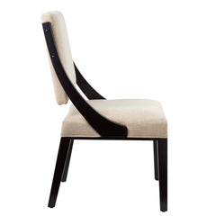 Cambridge Beige Upholstered Fabric Dining Chairs (Set of 2) - Ornate Home