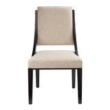 Cambridge Beige Upholstered Fabric Dining Chairs (Set of 2) - Ornate Home
