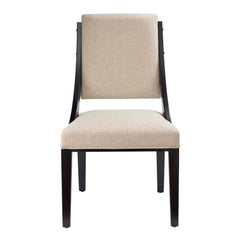 Cambridge Beige Upholstered Fabric Dining Chairs (Set of 2) - Ornate Home