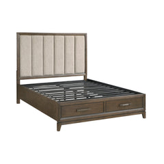 Cambridge Dark Walnut 4-piece Queen Bedroom Set - Ornate Home