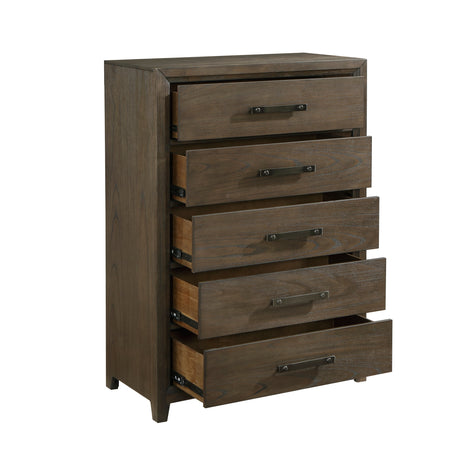 Cambridge Dark Walnut Chest - Ornate Home