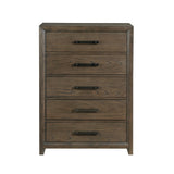 Cambridge Dark Walnut Chest - Ornate Home