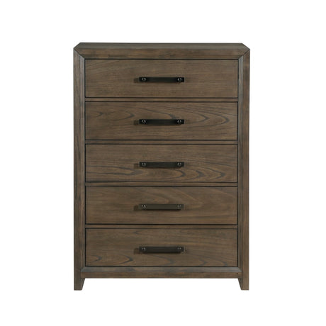 Cambridge Dark Walnut Chest - Ornate Home