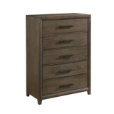 Cambridge Dark Walnut Chest - Ornate Home
