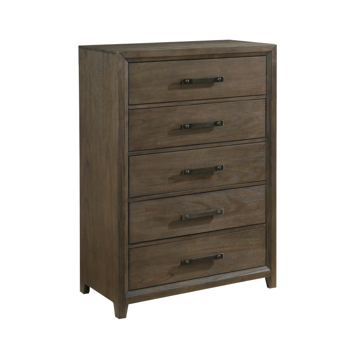 Cambridge Dark Walnut Chest - Ornate Home