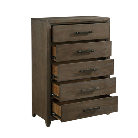 Cambridge Dark Walnut Chest - Ornate Home