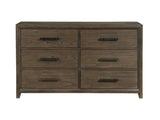 Cambridge Dark Walnut Dresser - Ornate Home