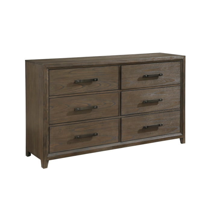 Cambridge Dark Walnut Dresser - Ornate Home