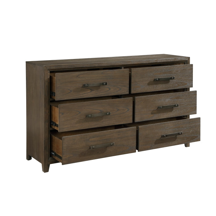 Cambridge Dark Walnut Dresser - Ornate Home