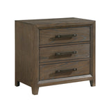 Cambridge Dark Walnut Nightstand - Ornate Home