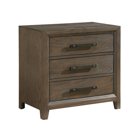 Cambridge Dark Walnut Nightstand - Ornate Home