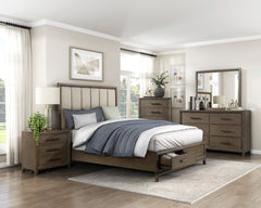 Cambridge Dark Walnut Nightstand - Ornate Home