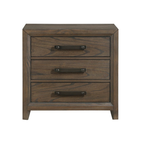 Cambridge Dark Walnut Nightstand - Ornate Home