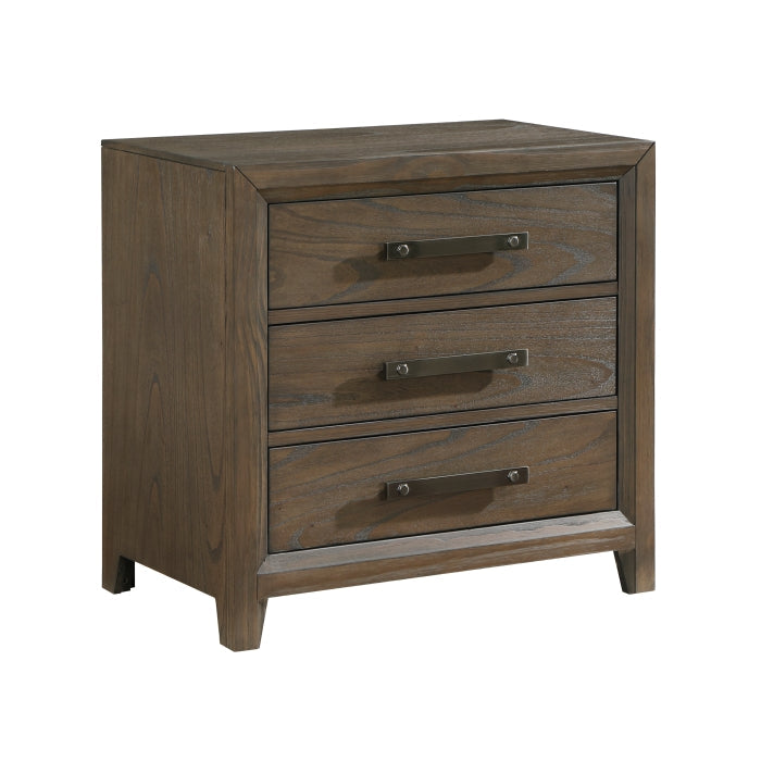 Cambridge Dark Walnut Nightstand - Ornate Home