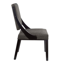 Cambridge Gray Upholstered Fabric Dining Chairs (Set of 2) - Ornate Home