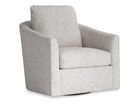 Camden Beige/SeaOat Outdoor Swivel Chair - Ornate Home