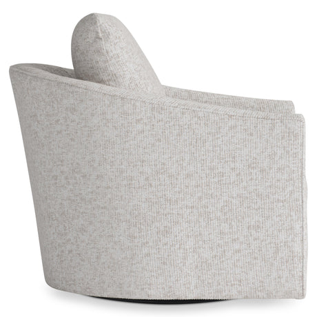 Camden Beige/SeaOat Outdoor Swivel Chair - Ornate Home