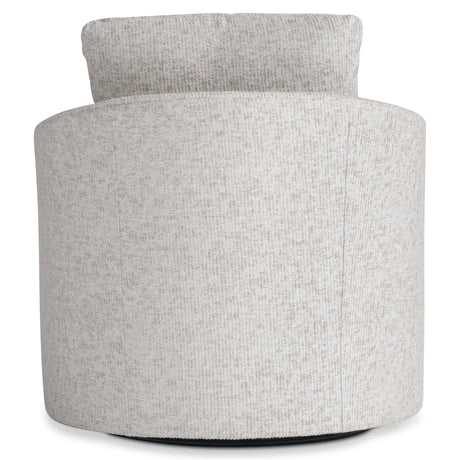 Camden Beige/SeaOat Outdoor Swivel Chair - Ornate Home