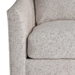 Camden Beige/SeaOat Outdoor Swivel Chair - Ornate Home