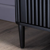 Camden Black Two Door Cabinet - Ornate Home
