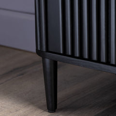 Camden Black Two Door Cabinet - Ornate Home