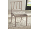 Camden Chai/Oat Wood Dining Chair with Detachable Cushion - Ornate Home