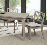 Camden Chai/Oat Wood Dining Chair with Detachable Cushion - Ornate Home