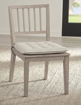 Camden Chai/Oat Wood Dining Chair with Detachable Cushion (Set of 2) - Ornate Home