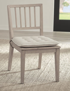 Camden Chai/Oat Wood Dining Chair with Detachable Cushion (Set of 2) - Ornate Home