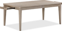 Camden Chai Two Drawer Extendable Dining Table - Ornate Home