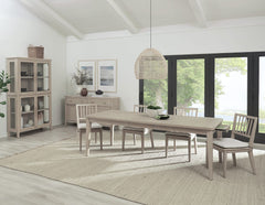 Camden Chai Two Drawer Extendable Dining Table - Ornate Home