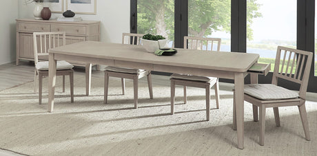 Camden Chai Two Drawer Extendable Dining Table - Ornate Home