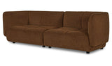 Camden Dark Brown Sofa - Ornate Home
