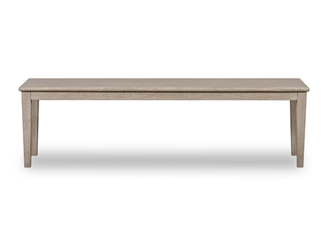 Camden Oak Wood Bench in Chai - Ornate Home