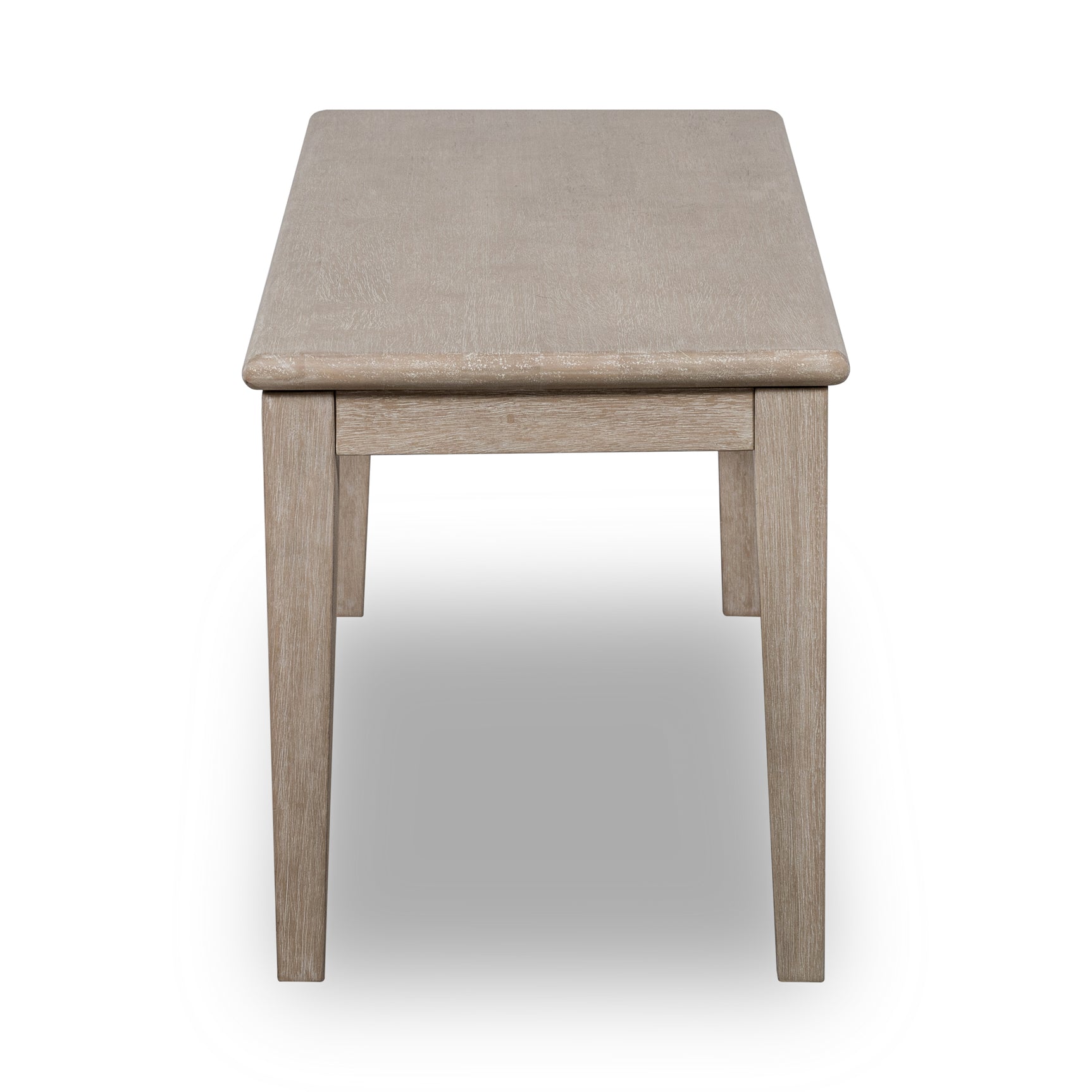 Camden Oak Wood Bench in Chai - Ornate Home