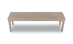 Camden Oak Wood Bench in Chai - Ornate Home