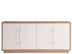 Camden White Sand/Sand Dune Credenza - Ornate Home