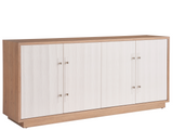 Camden White Sand/Sand Dune Credenza - Ornate Home