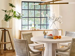 Camden White Sand/Sand Dune Credenza - Ornate Home