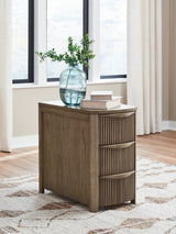 Camdill Light Brown Chair Side End Table (Online Special Price) - Ornate Home