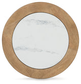 Camdill Light Brown/White End Table - Ornate Home