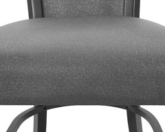Camelia Dark Gray/Pewter Counter Height Dining Set / 5pc - Ornate Home