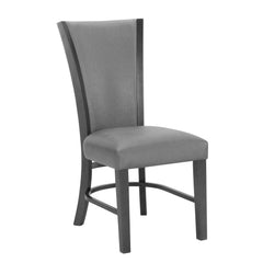 Camelia Dark Gray/Pewter Dining Set - Ornate Home