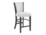Camelia Dove Counter Height Dining Chair (Set of 2) - Ornate Home