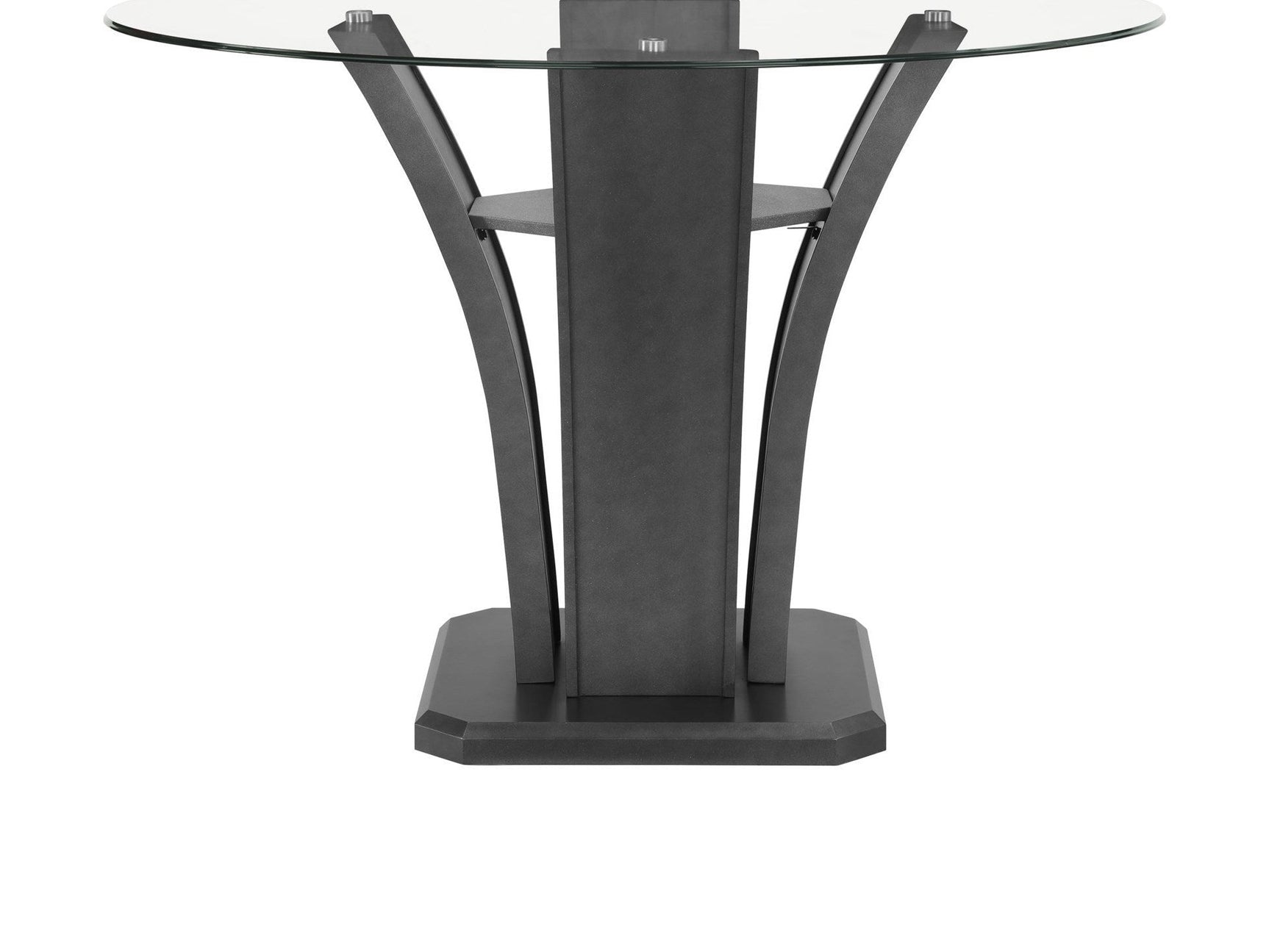 Camelia Dove Round Counter Height Set / 5pc - Ornate Home