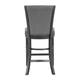 Camelia Gray Counter Height Dining Chair (Set of 2) - Ornate Home