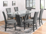 Camelia Gray/Gray Dining Chair (Set of 2) - Ornate Home